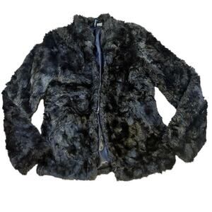 Brown Faux Fur Coat t